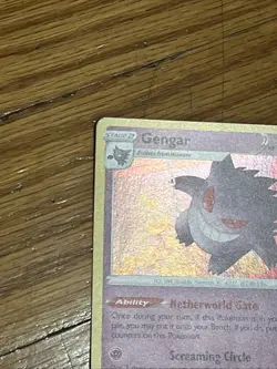 Pokemon Gengar Holo Rare And Reverse Rare Card 066/196 Lost Origin - Image 2