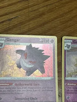 Pokemon Gengar Holo Rare And Reverse Rare Card 066/196 Lost Origin - Image 3