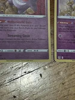 Pokemon Gengar Holo Rare And Reverse Rare Card 066/196 Lost Origin - Image 4