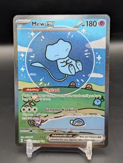 Bubble Mew ex 232/091 Special Illustration Rare Pokemon Card Paldean Fates NM - Image 2
