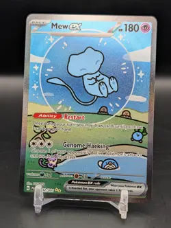 Bubble Mew ex 232/091 Special Illustration Rare Pokemon Card Paldean Fates NM - Image 3