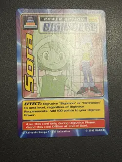 Digimon Mimi CP-42 RARE Promo Card Bandai 2000 - Image 3