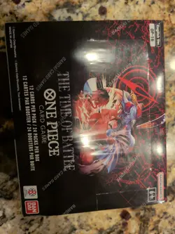 One Piece Card Game: The Time Of Battle OP-16 Booster Box New SEALED - Image 2