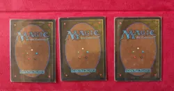 x3 Magic the Gathering - Strip Mine - 4th Edition MTG lightly played. - Image 2