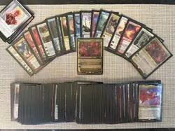 Magic the Gathering Planeswalker Party deck - Sleeved + Deck Box - Image 2