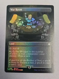 War Room Rainbow Foil Fallout Secret Lair Commander - Image 1