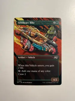 Veloheart Bike (Borderless) 318 MTG Aetherdrift - Image 1