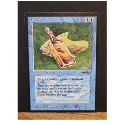 Light Fishliver Oil Arabian Nights Enchant Blue Common 1U Magic the Gathering - Image 1