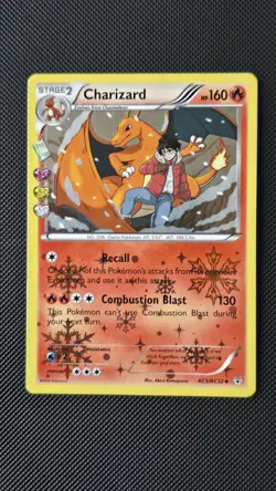 Pokemon TCG Charizard RC5/RC32 Generations Radiant Collection Holo Card NM - Image 1