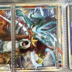 Pokemon TCG Suicune & Entei LEGEND 2010 Holo Full Art 94/95 95/95 Lot - Image 3