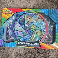 Pokemon TCG Eevee Evolutions Premium Collection Box Promo Booster English 2021 - Image 1