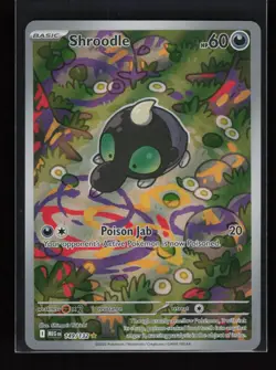 Shroodle Illustration Rare Mega Evolution 149/132 Lightly Played - Image 1