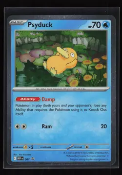 Psyduck Promo ME: Mega Evolution Promo 007 Holo Lightly Played - SWIRL - Image 1