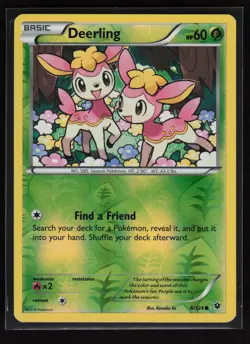 Deerling Common Fates Collide 8/124 Lightly Played - Image 1