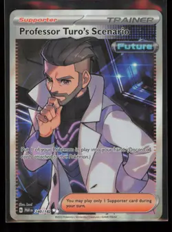 Professor Turo's Scenario Ultra Rare Paradox Rift 240/182 Lightly Played - Image 1