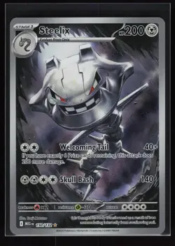 Steelix Illustration Rare Mega Evolution 150/132 Near Mint - Image 1