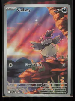 Vullaby Illustration Rare White Flare 144/086 Holo Lightly Played - Image 1