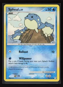 Spheal Common Mysterious Treasures 102/123 Moderately Played - Image 1
