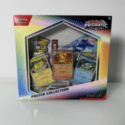 Pokemon Prismatic Evolutions Poster Collection - Sealed NEW - SHIPS TODAY 🔥💧⚡ - Image 1