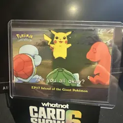 Topps Pokemon EP17 Island Of The Giant Pokemon Holo Foil Blue Label NM - Image 1
