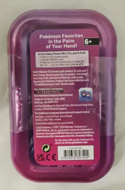 Pokemon TCG Galar Power Mini Tin H21 - Dragapult - Cosmic Eclipse Sealed - Image 2