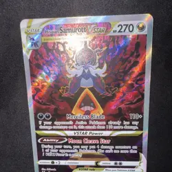 Pokemon Hisuian Samurott VSTAR GG52/GG70 Holo Crown Zenith Galarian Gallery Eng - Image 3