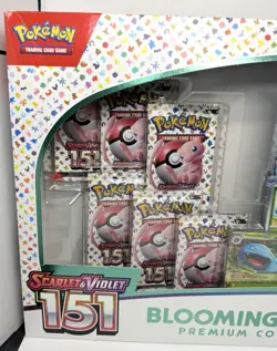 151 Blooming Waters Premium Collection Box Pokemon TCG **SEALED/NEW** - Image 2
