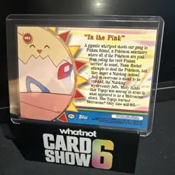 Pokemon Topps Series 3 Orange Islands OR5 In The Pink NM - Image 2