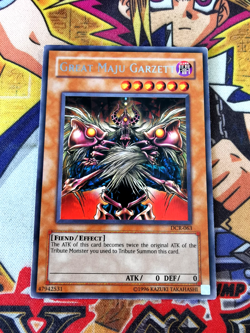 Great Maju Garzett dcr-063 *OG PRINT* Unltd Ed (LP) Rare Yu-Gi-Oh! - Image 1