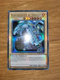 Yu-Gi-Oh! Blauaugiger weißer Drache LC01-DE004 Limited Edition Deutsch 25th - Image 1