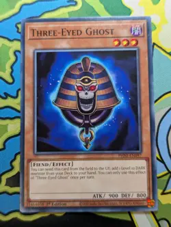 Three-Eyed Ghost PHNI-EN097 1st Edition YuGiOh TCG Card - Image 1