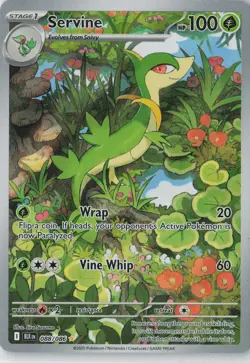Servine - Illustration Rare SV: Black Bolt 088/086 NM Holo - Image 1
