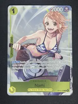 One Piece English - Nami - OP15-108 Dash Pack Promo - R - NM - Image 1