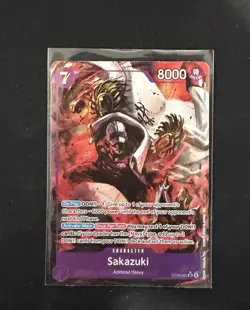 One Piece Sakazuki OP16-065 Alt Art PACK FRESH NM 🔥 - Image 1