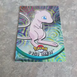 2000 Pokemon TV Animation Edition Series 3 Mew Card #151 - Image 1