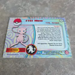 2000 Pokemon TV Animation Edition Series 3 Mew Card #151 - Image 2