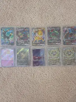 Pokemon TCG JPN/KR/CHN 10 Card Lot NM - Image 1