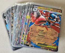 Pokemon x48 ex/Mega ex/V Bundle Cards Holos Various Years - Image 1