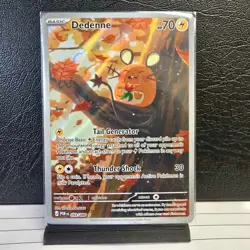 Dedenne 093/088 Full Art Illustration Rare Perfect Order Pokemon Card Near Mint - Image 1