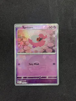 Spritzee (Poke Ball Pattern) 038/131 Prismatic Evolutions Holo - Pokemon Card - Image 1