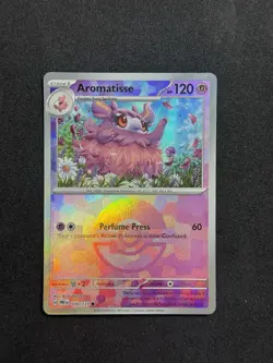 Aromatisse - 039/131 - Pokeball Holo - Prismatic Evolution - Pokemon Card - NM/M - Image 1