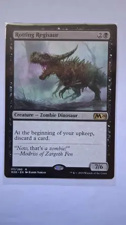 Rotting Regisaur #111 Core Set 2020 NM - Image 1