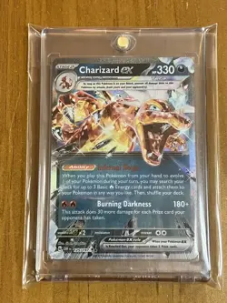 Pokemon TCG Charizard ex SV03: Obsidian Flames 125/197 Holo Double Rare - Image 1