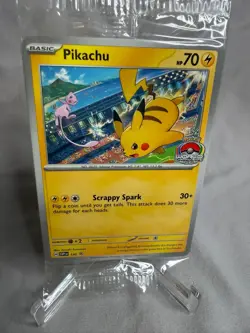 SEALED Pikachu 190 Promo Scarlet & Violet Promo Pokemon NM/M - Image 1