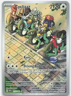 Cyclizar 215/182 Illustration Rare Paradox Rift Pokemon Near Mint - Image 1