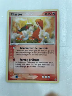 Carte Pokemon - Chartor 12/97 Holo - FR - Bon etat - Image 1