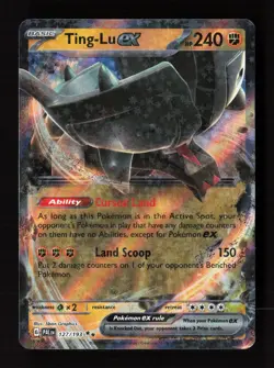 Ting-Lu ex 127/193 Double Rare Paldea Evolved Pokemon Near Mint - Image 1