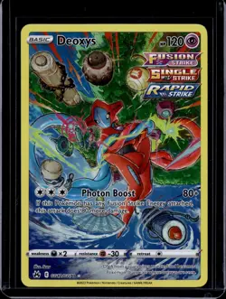 2023 Pokemon SWSH Crown Zenith Deoxys Galarian Gallery #GG12/GG70 - Image 1