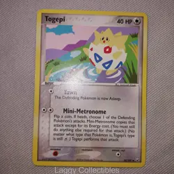 Pokemon Team Rocket Returns 50/109 Togepi - Uncommon - Moderately Played - Image 3