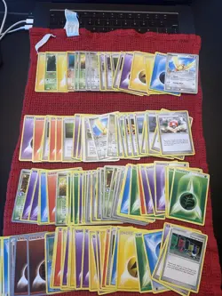 Pokemon 2007, 2008, 2009 Lot - Commons, Energy, Trainers. Majority LP/NM Vintage - Image 1
